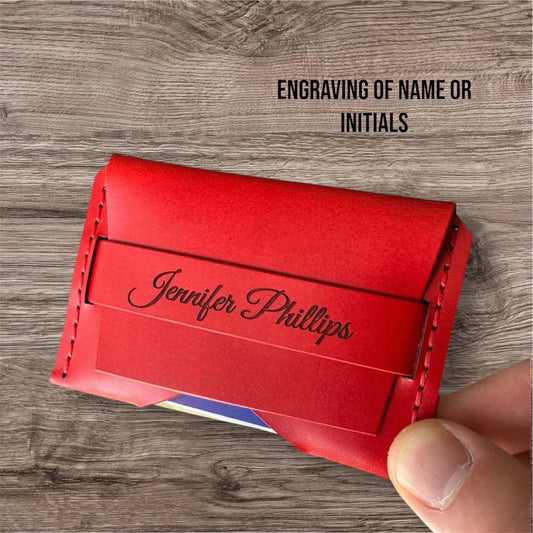 Minimalist Personalized Card Holder