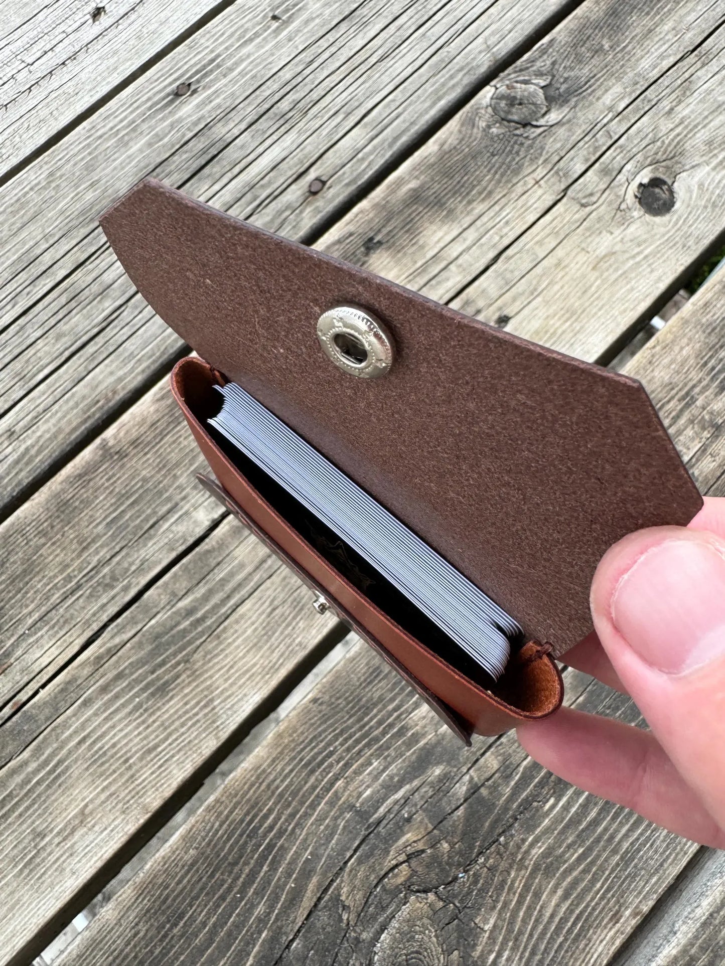 Handmade leather Card Holder