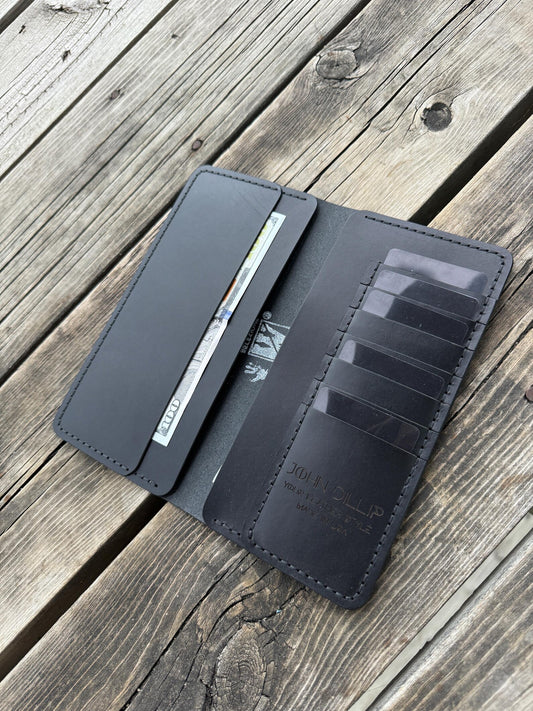 Long Leather Wallet